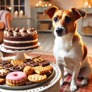 犬と人間用のお菓子