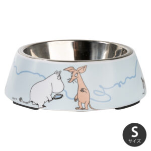 【在庫切れ】ムーミン ペットフードボウル S ブルー 160ml MOOMIN PETS by muurla