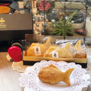 犬用おやつ-職人のたい焼きリンゴとさつまいもクリーム-4個入-300x300